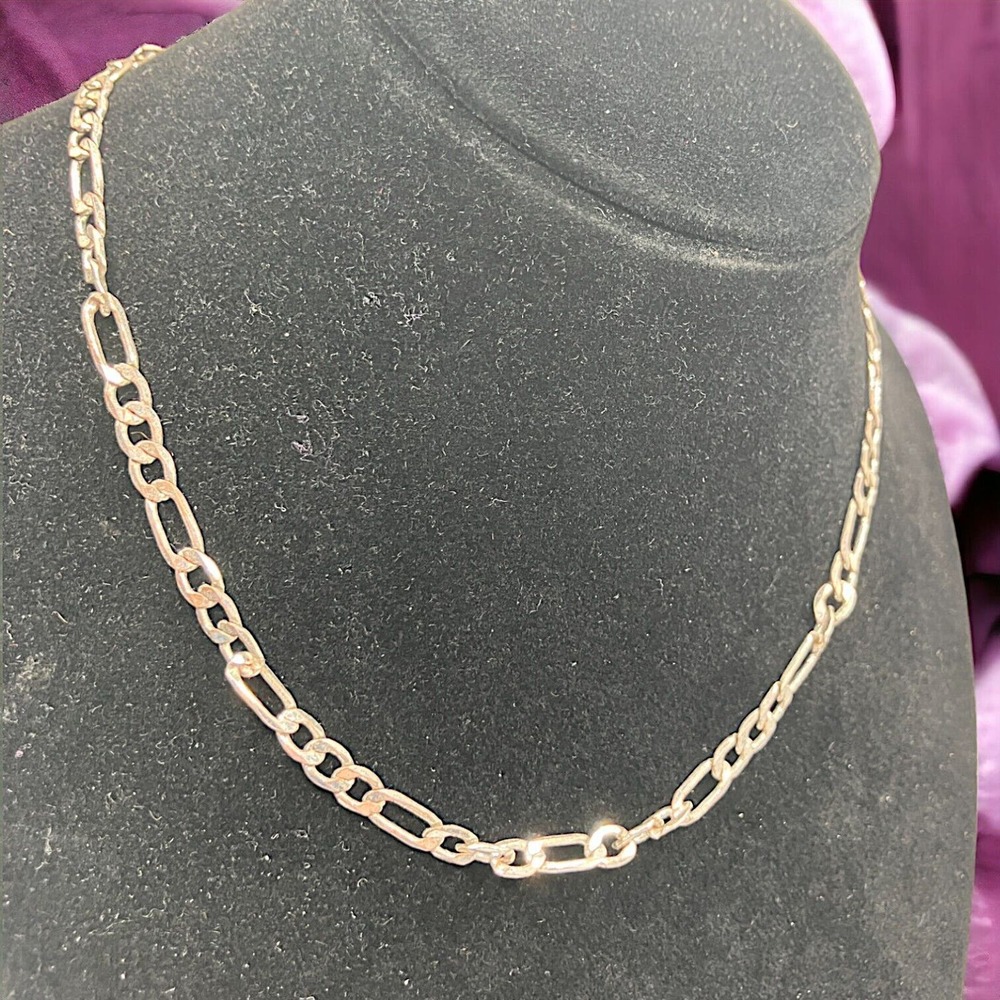 Love Silver-Tone Chain 18 Inch Necklace!